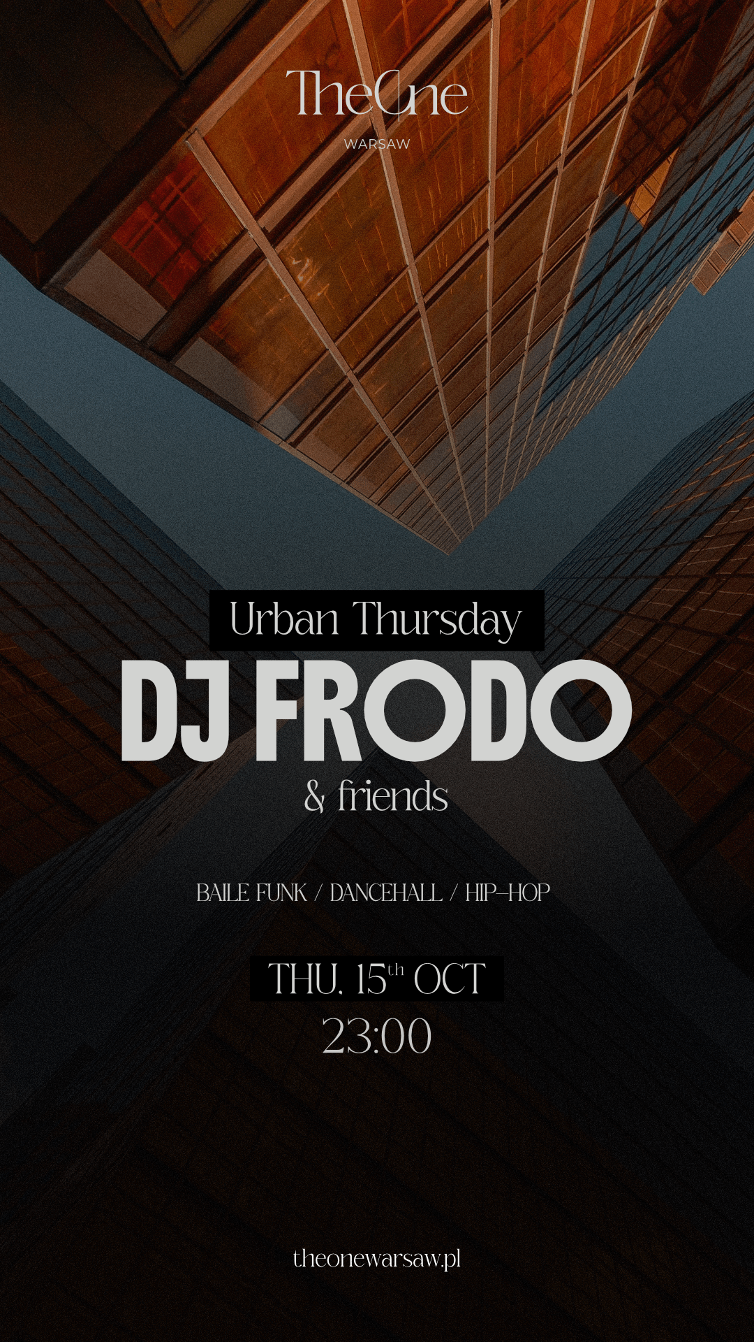 Urban Thursday — DJ Frodo & Friends, czwartek 15.10