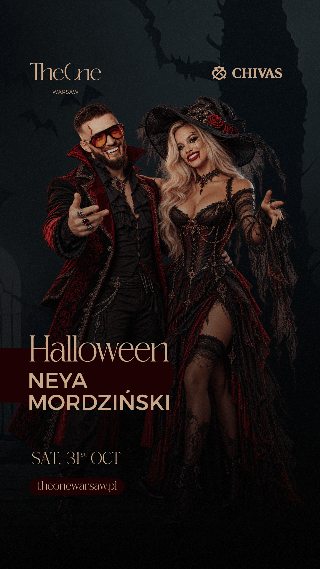 Halloween — Neya & Mordziński, sobota 31.10